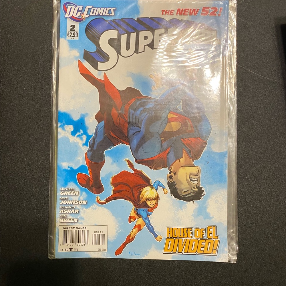 DC Comics Superman Issue #2 with Red and Blue Cover